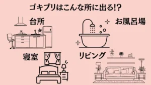 急にゴキブリが出るようになった 