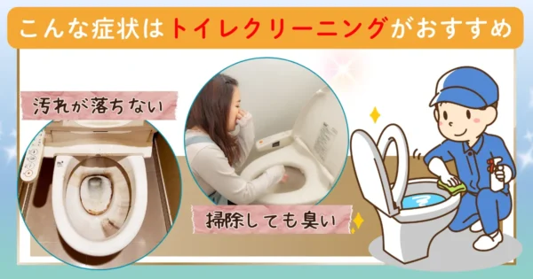 トイレが詰まる前にトイレクリーニングが必要なケース