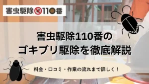 害虫駆除110番　ゴキブリ駆除