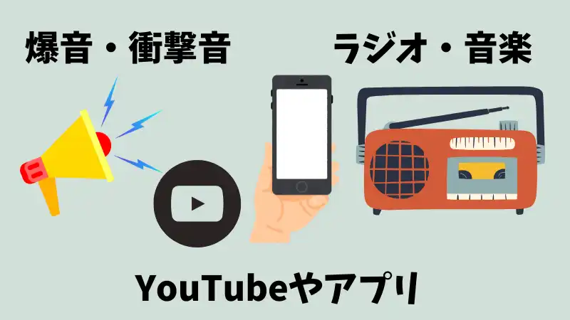 ハクビシン　嫌いな音