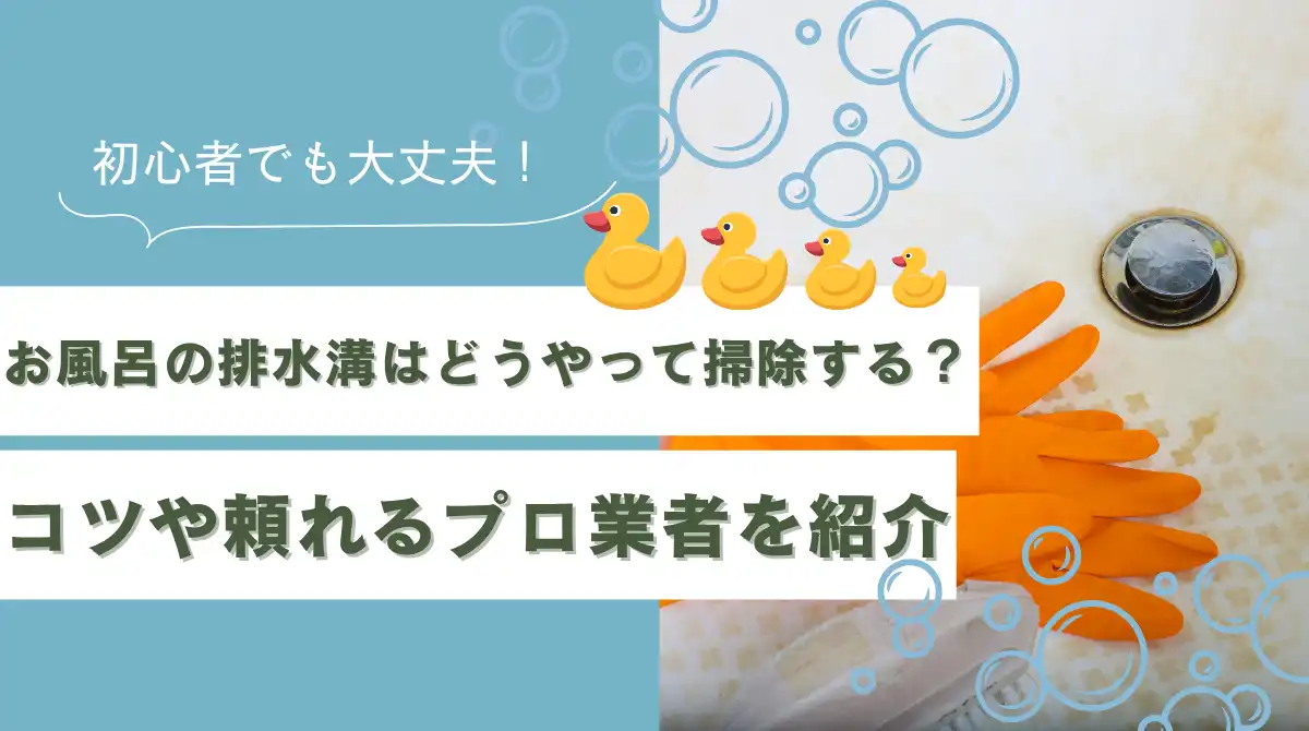お風呂 排水溝 古いタイプ 掃除