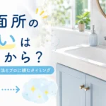洗面所の臭いはどこから？原因別の掃除方法とプロに頼むタイミング